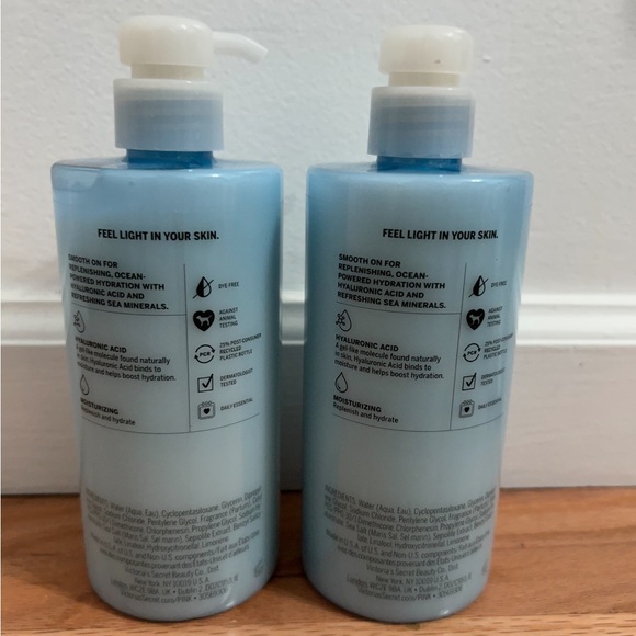 PINK Victoria’s Secret Water lotion duo set of 2 - Picture 2 of 2